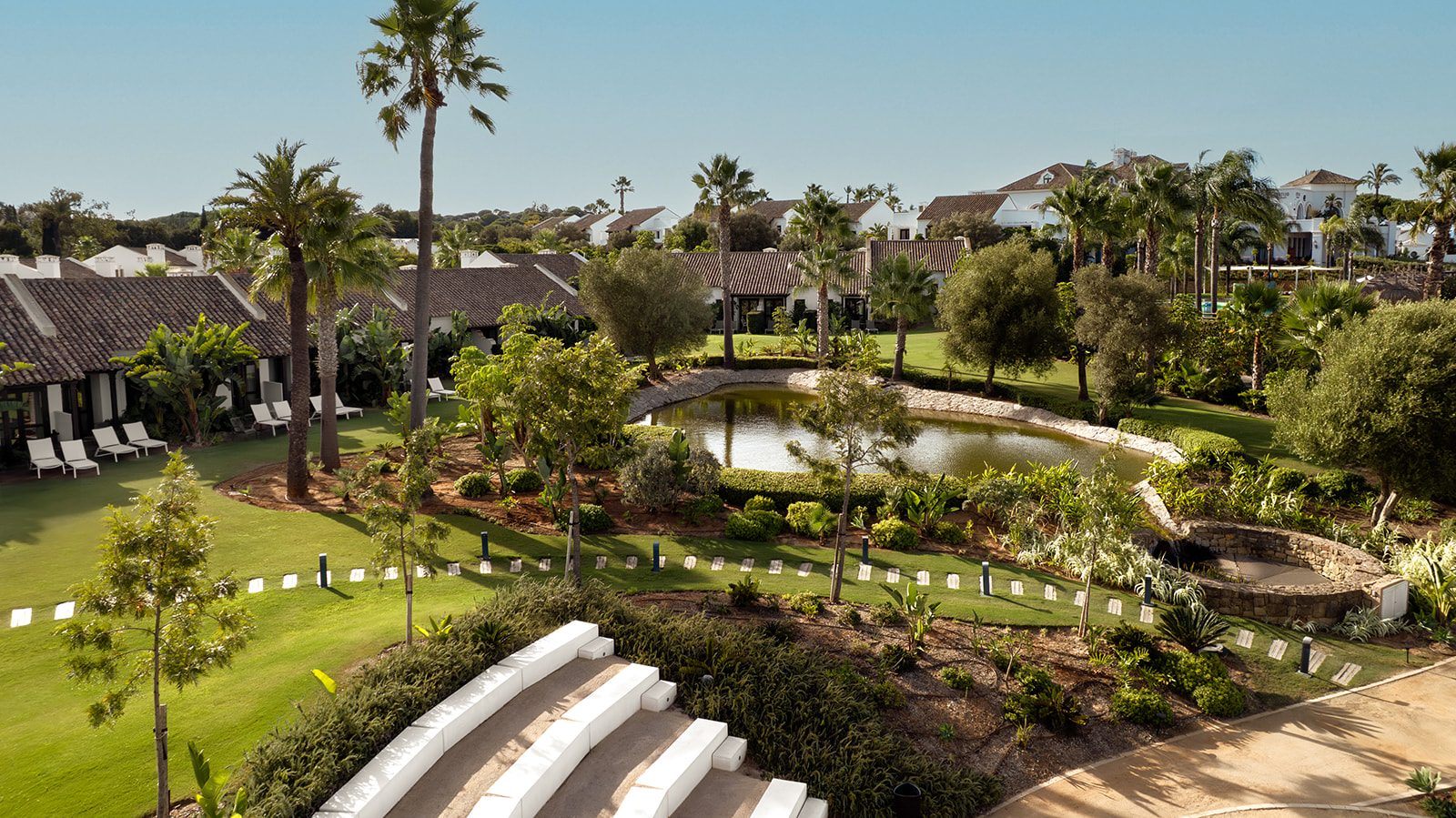 Aerial view of SO/ Sotogrande